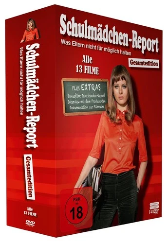 SCHULMÄDCHENREPORT 13 + Tanzstunden Report 14 DVD Box Set New