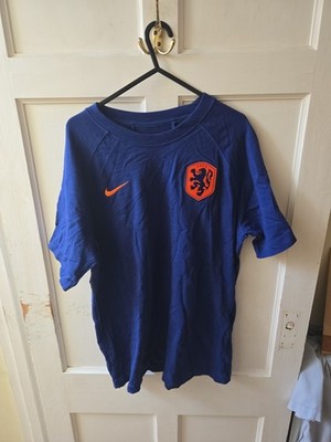 T-Shirt Nilke blau Niederlande Nationalmannschaft Größe M