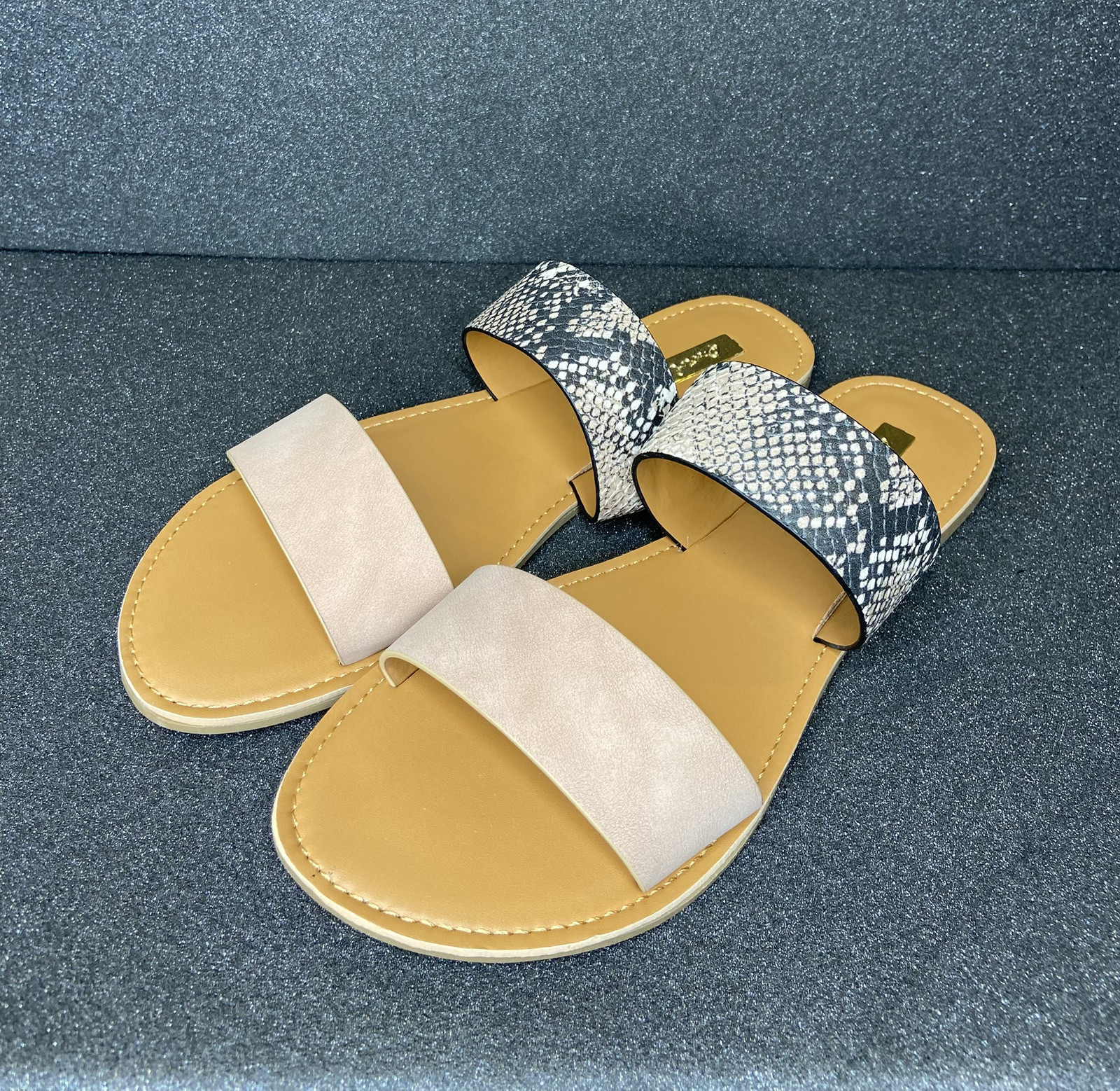 APL Qupid Sandali donna Athena 1076AXX blush invecchiati in nabuk taglia 9 (W54)