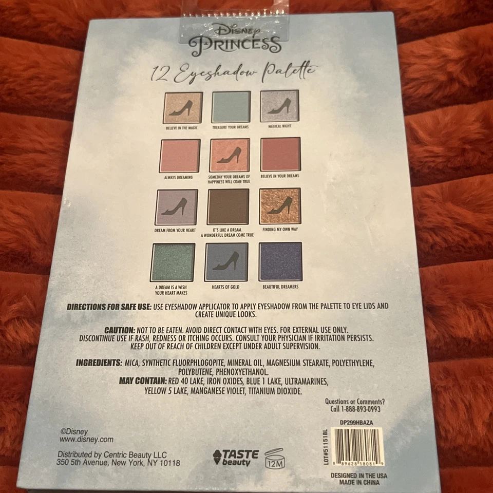 Disney Princess Cinderella Eyeshadow Palette 0.81 oz - Image 3 of 4