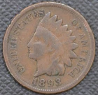1893 VG   Indian Head Cent