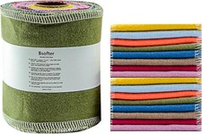 28 Pack Reusable Toilet Tissue - Alternative Baby Wipes for Eco-Conscious
