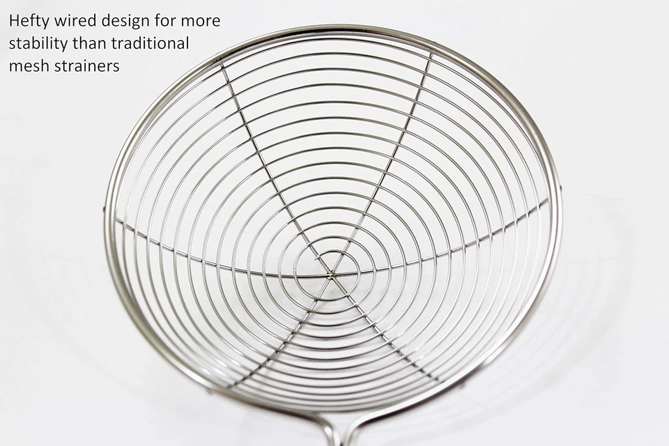 Acero excelente perfecto para pasta, verduras, quinua, frutas, arroz, lentejas inoxidable Foto 3 de 4