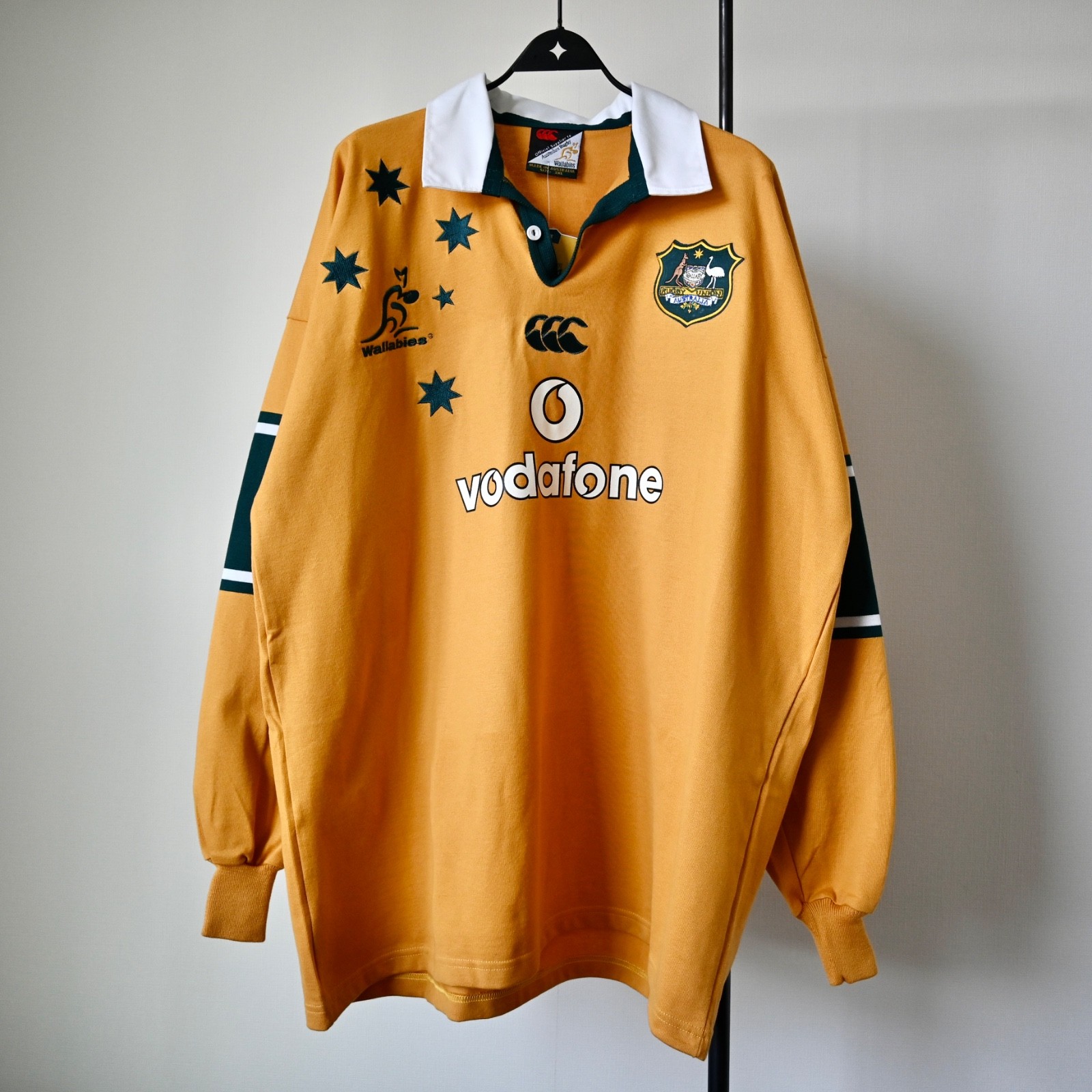 DEADSTOCK, Vintage 2003 Canterbury Australia Union rugby shirt, 3XL image 2