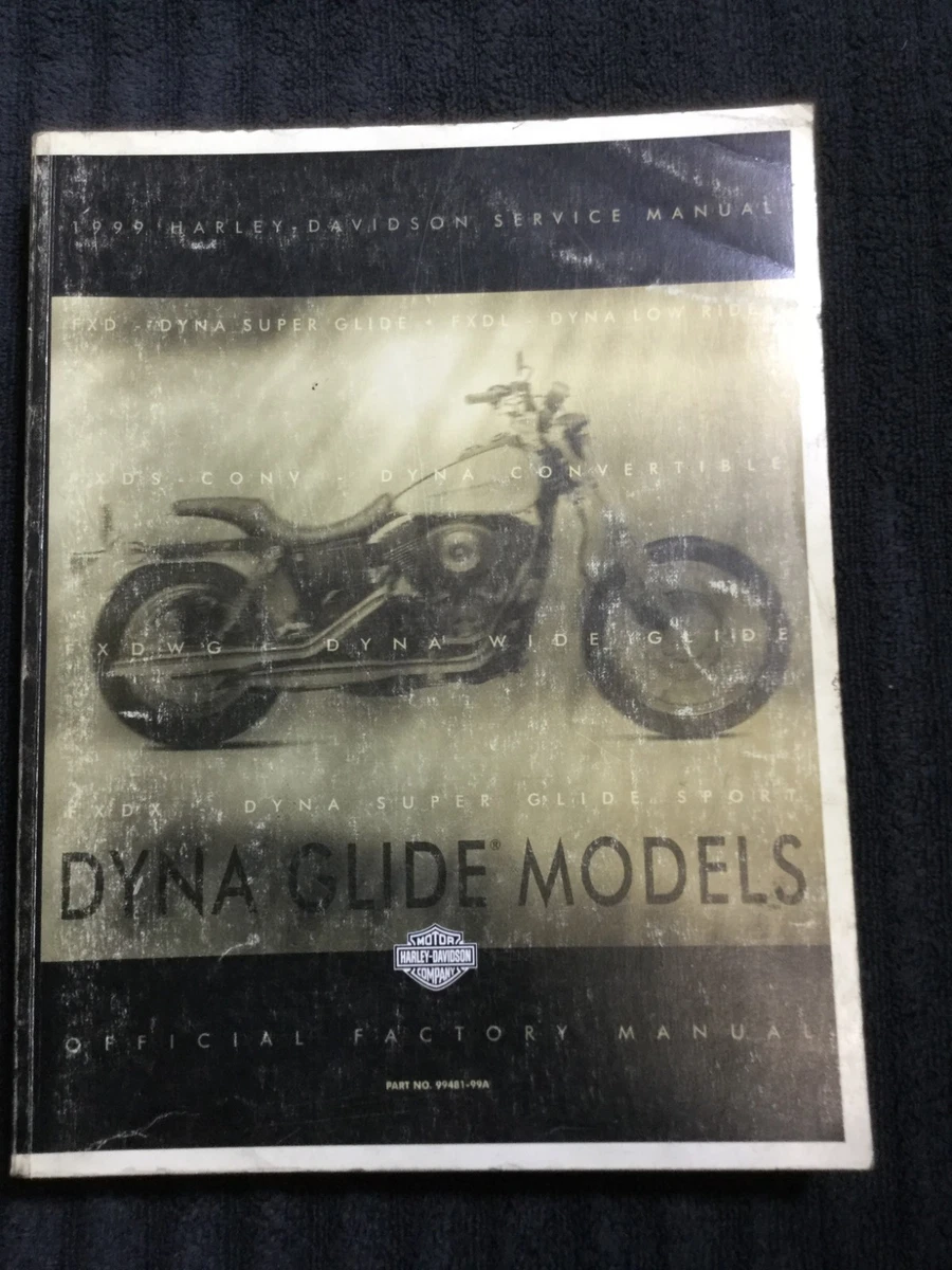 Harley-Davidson 1999 Repair Motorcycle Manuals and Literature for