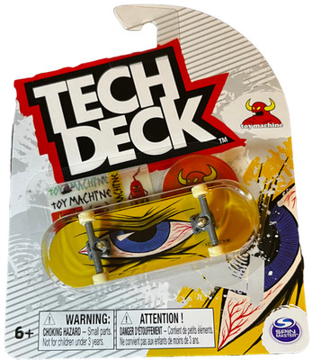 Tech Deck 2021 Volcom x Toy Machine Axel Crusher Eye Fingerboard RARE BRAND NEW