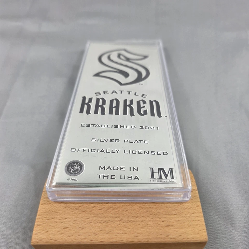 Ingresso prata Seattle Kraken primeira casa jogo inaugural noite de abertura vs canucks - Imagem 4 de 4