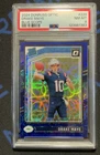 2024 Panini Donruss Optic Drake Maye Blue Scope #229 PSA 8 NM-MT Rated Rookie RC