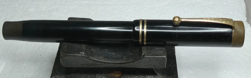 Parker Duofold Senior Lucky Curve Fountain Pen - Image 3 of 4
