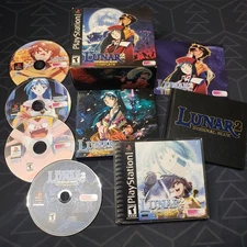 Lunar 2: Eternal Blue Complete (Playstation 1, 2000) ps1 Working Designs game