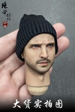 1/6 ZGJKTOYS Breaking Bad Aaron Paul Jessi Pinkman Head Carving For 12in Figure