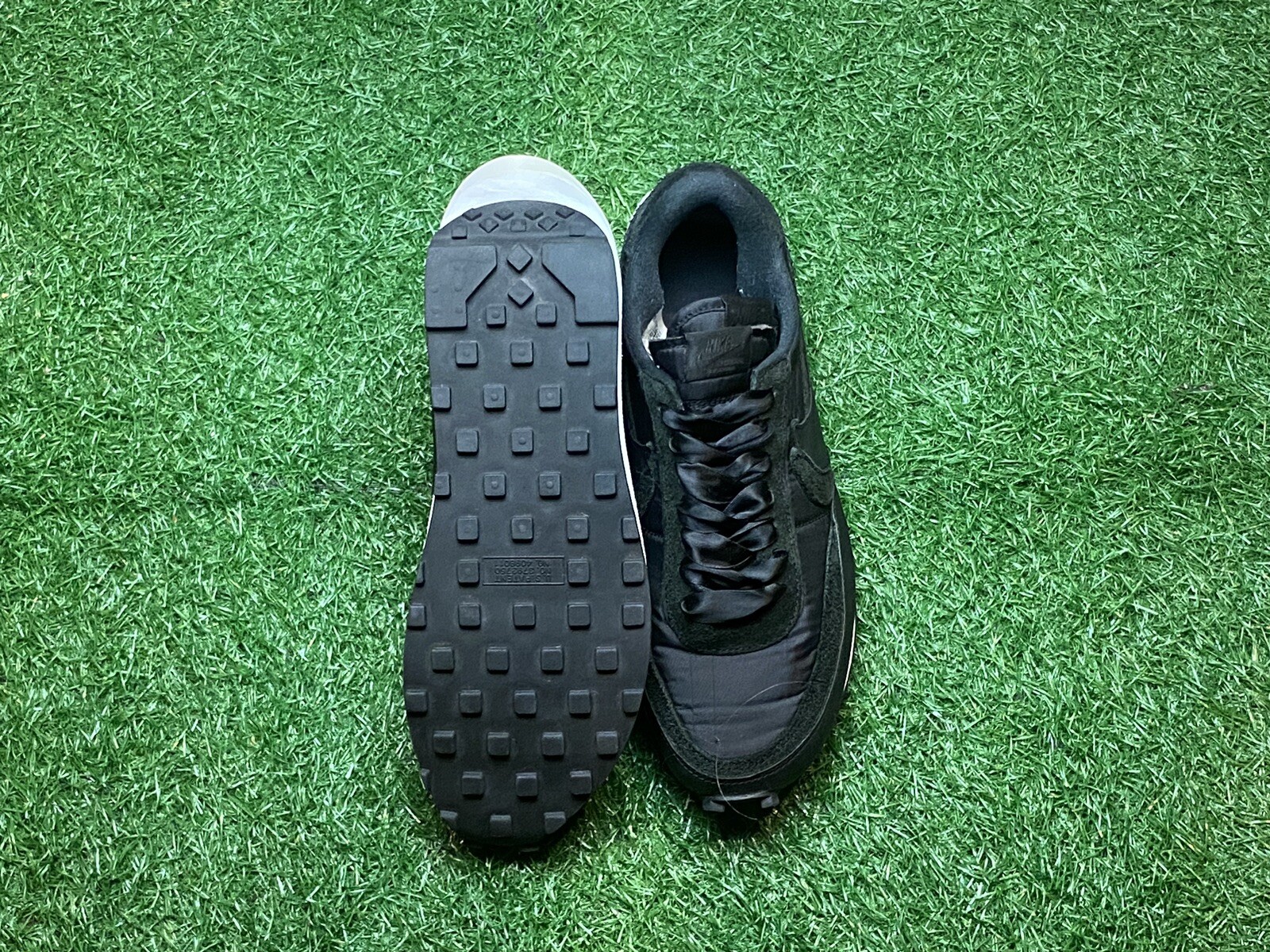 SACAI X NIKE Nike sacai x LDWaffle nylon nero taglia 9 5