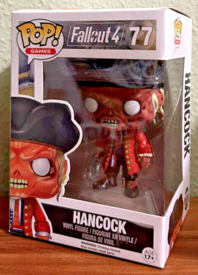 Funko POP #77 Fallout 4 HANCOCK ca. 10cm Figur NEU+OVP