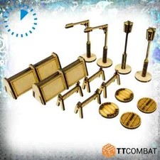 Scenics Tabletop Decor - City Streets - Street Accessories - TTCombat