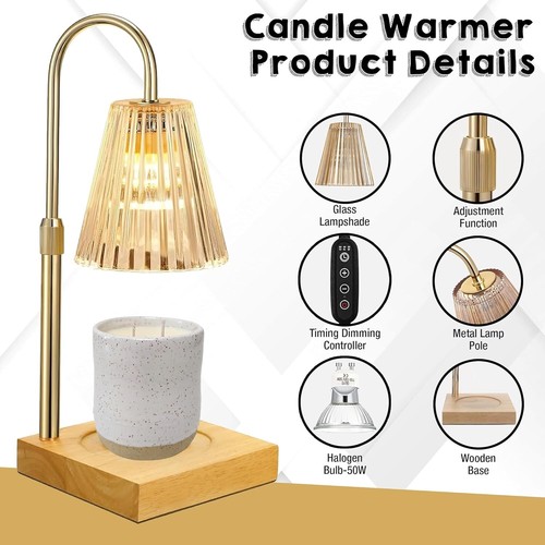 Candle Warmer Lamp, White Elephant Gifts for Adults Women ...ST - Picture 7 of 9