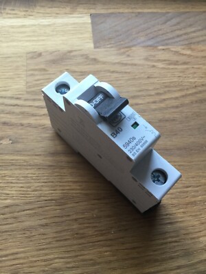MK Sentry MCB 40A Typ B 5940s 60898