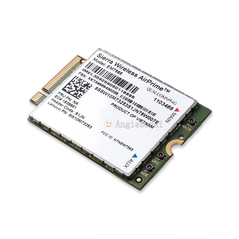Sierra Wireless EM7565 4G LTE CAT-12 600Mbps NGFF module for lenovo  - Image 4 of 4