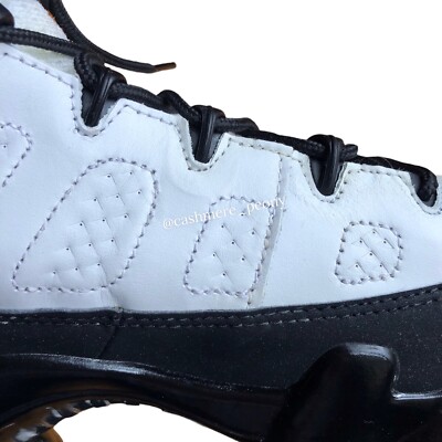 Size 12 - Air Jordan 9 Retro 2002 White Black Red for sale online