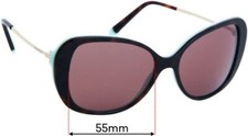 SFx Replacement Sunglass Lenses Fits Tiffany  Co Tf4156 - 55mm Wide