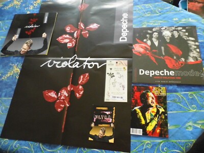 DEPECHE MODE  VINCE CLARK+DAVE GAHAN MEMENTO MORI/VIOLATION SYNTHI POP RARE LP