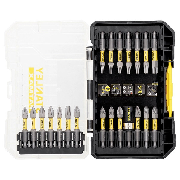 Stanley STA88558-XJ Fatmax 22 Pezzi | Set Punte Torsione Professionali