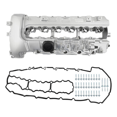ECS Tuning N54 アルミヘッドカバー Aluminum Valve Cover w/ Gasket for N54 BMW 135i 335i 535i E70 F02