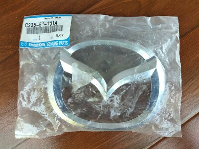 Chrome Front Grille Emblem Badge Logo Fit Mazda 2 Mazda 3