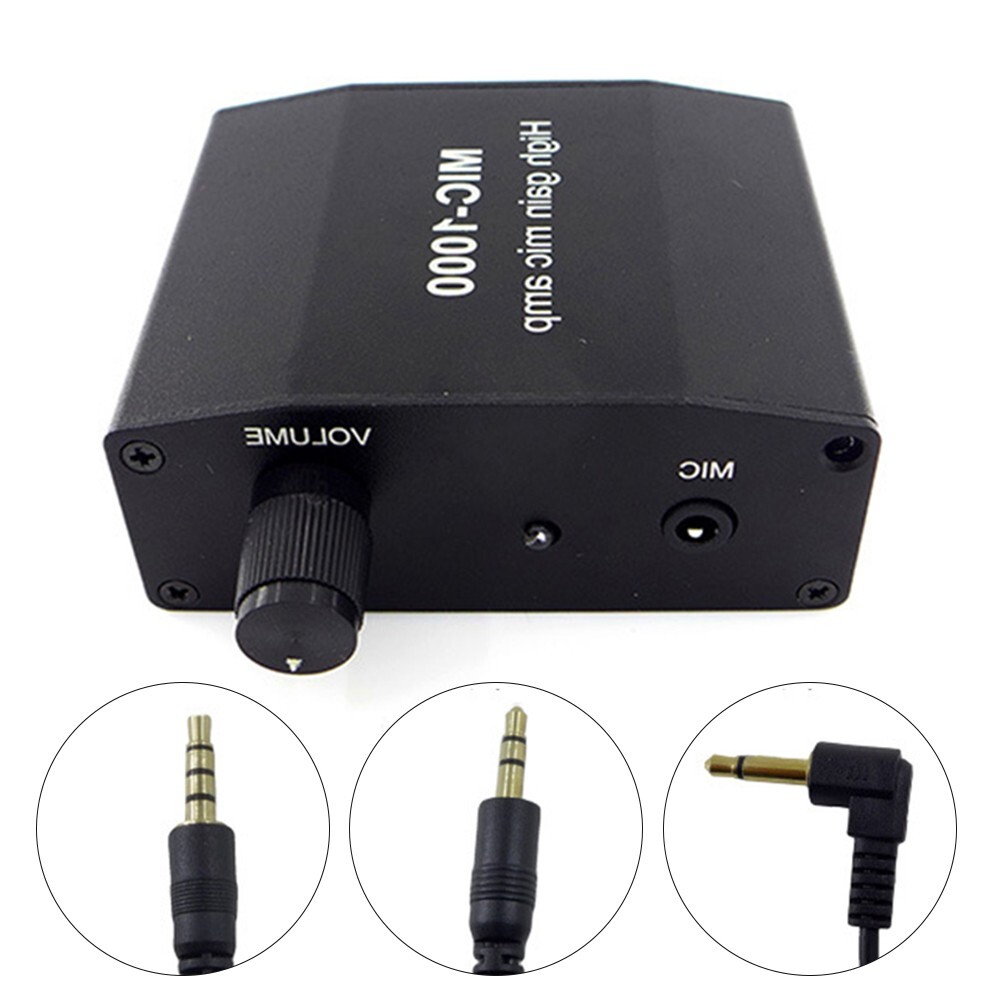 Microphone Sound Collector ALC Automatic Level Control 3.5mm Interface