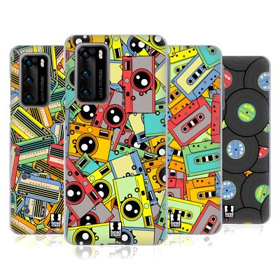 HEAD CASE DESIGNS VINTAGE ITEM PATTERNS SOFT GEL CASE FOR HUAWEI PHONES 4