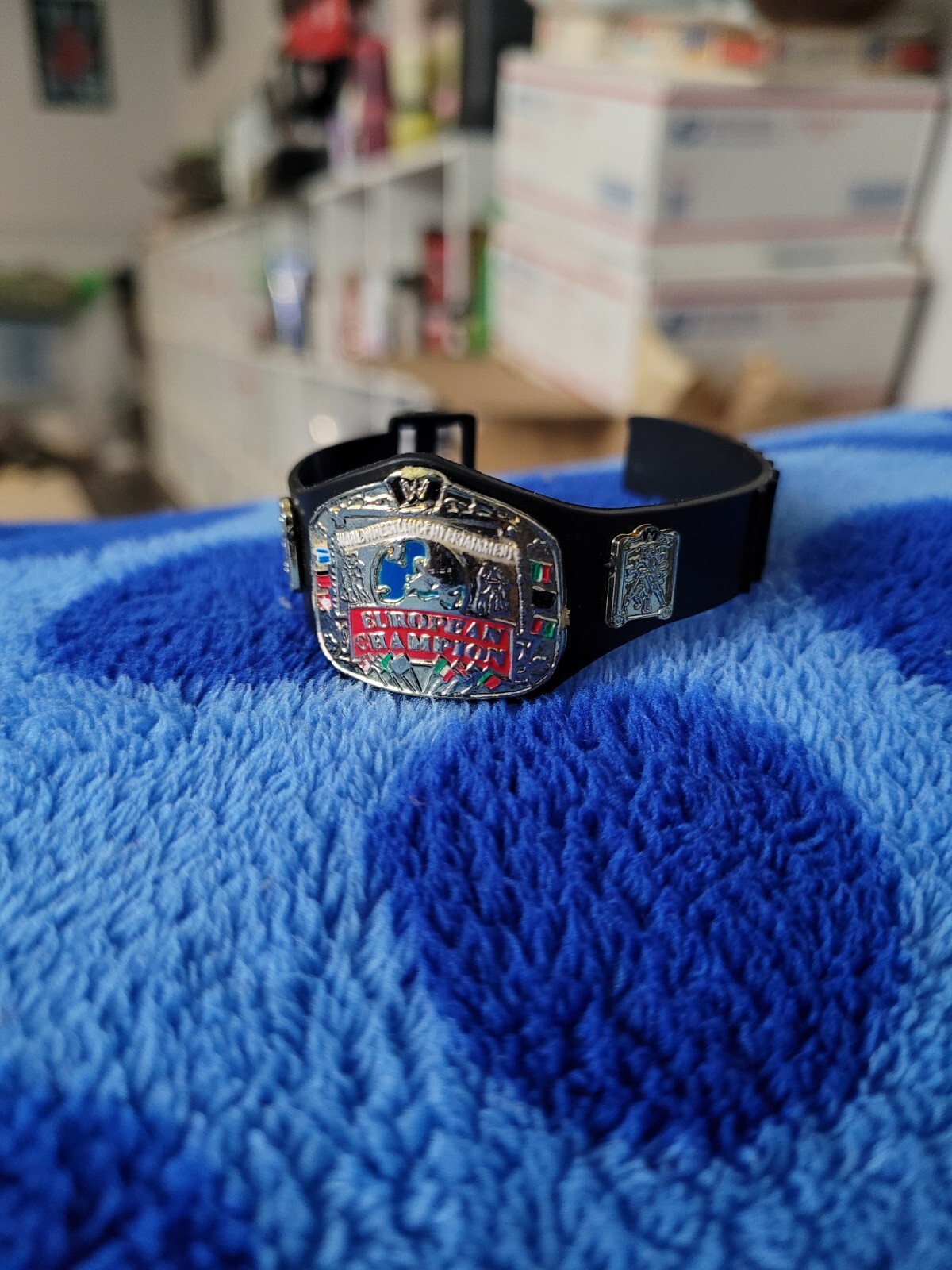 WWF WWE Action Figure Belt 3 eBay