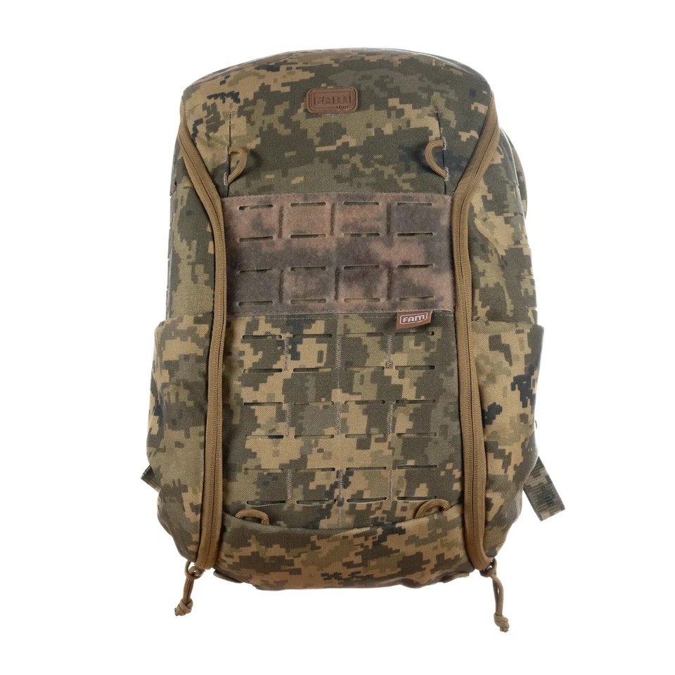 Tactical Backpack 15L Pixel MM-14 Laser Cut MOLLE Ukraine Military army ...
