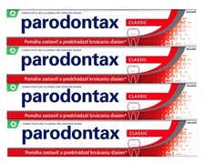 PARODONTAX CLASSIC Toothpaste - STOP Bleeding Gums 4 x 75 ml