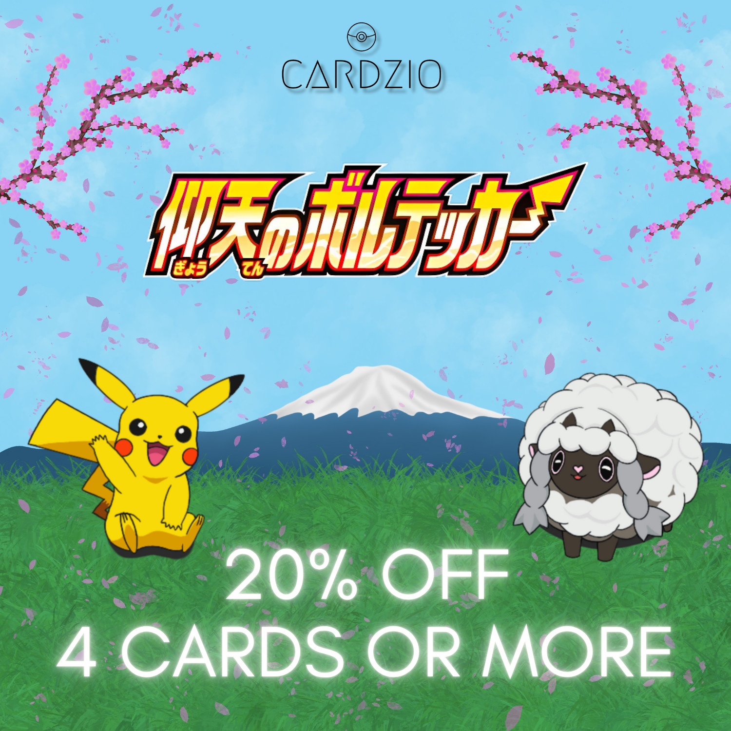 Pokemon - Japanese Amazing Volt Tackle S4 - Singles