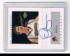 2002 UD Authentics Signatures #TM Troy Murphy Auto 