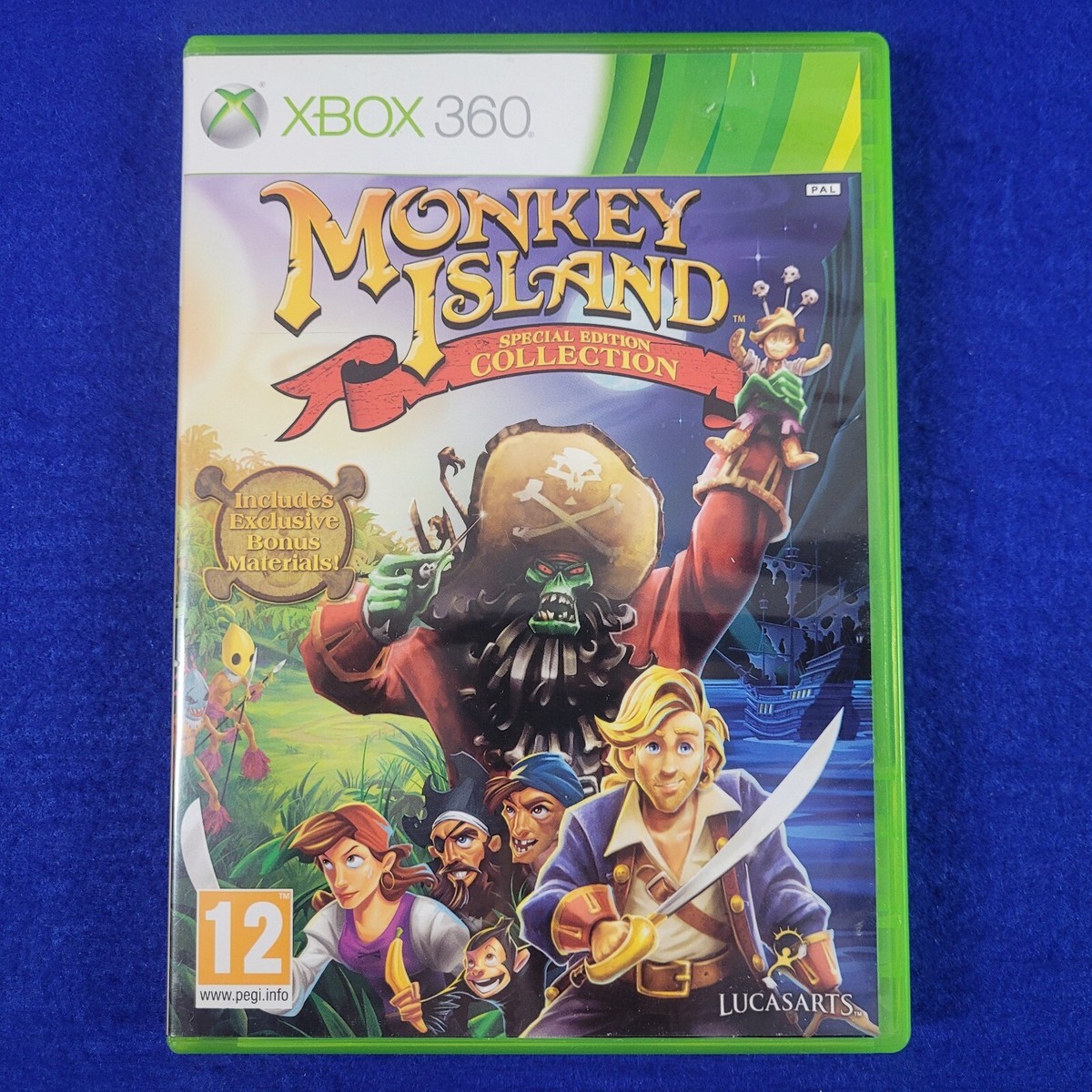 xbox 360 MONKEY ISLAND Special Edition Collection Game (Works In