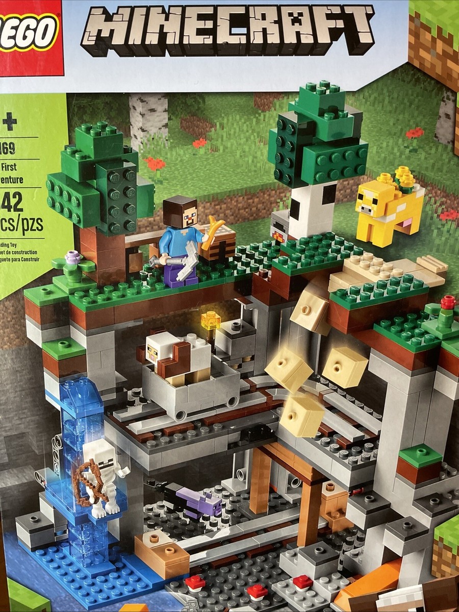 NEW Lego⛏️The First Adventure⛏️ Minecraft #21169⛏️SEALED NIB