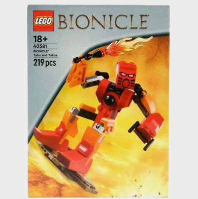 LEGO 40581 Bionicle Tahu and Takua | Factory Sealed | Lego