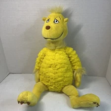 Kohl's Cares Snoozapalooza Dr. Seuss Sleep Book Plush Doll Yellow 19" Stuffed