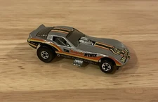 Vintage 1977 Mattel Hot Wheels Tom Mongoose McEwen Funny Car Corvette Dragster