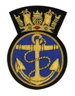 Royal Navy Embroidered Blazer badge