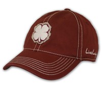 Black Clover Golf- Vintage Luck 4 Hat Large/extra Large Red/white Clover on sale Black Clover Golf- Vintage Luck 4 Hat Large/extra Large Red/white Clover on sale
