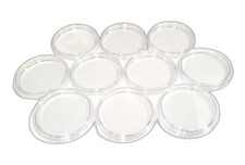 10 Coin Capsules 39mm (3.9 cm) Best Quality Capsule [50p Big, 5 Pounds, 1 crown]