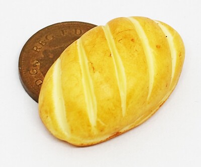 Puppenhaus Brotlaib Blüte Maßstab 1:12 Miniatur Bäckerei Essen Tumdee