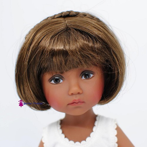 Perruque Pour Poupée Li'l Dreamer – Tresses Gingembre 15,5-18 Cm – Neuve