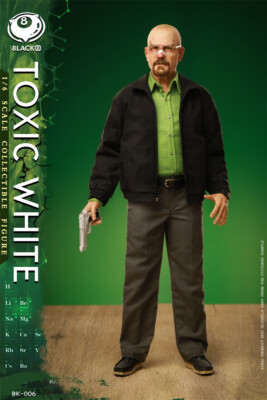 Black 8 BK-006 1/6 Breaking Bad Walter White Action Figure In