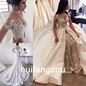 Detachable Train Wedding Dresses Bridal Gowns Size 4 8 12 16 18 20 Image Is Loading Detachable Train Wedding Dresses Bridal Gowns Size 4