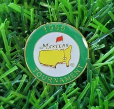 1966 Masters Commemorative Golf Ball Marker Jack Nicklaus 3rd of 6 Masters