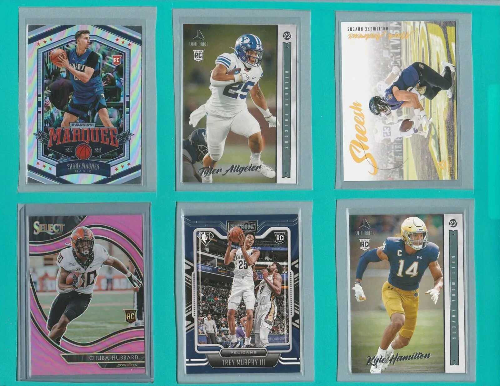 2022 Panini Luminance - Rookie #110 Tyler Allgeier (RC)