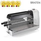 Braten Smokeless Grill for Korean BBQ, Steak, Fish & Skewers-No Electricity Need
