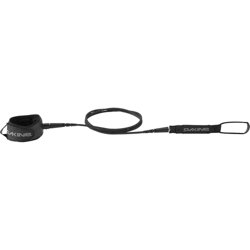 Dakine Kaimana Pro Comp Surf Leash - For Shoulder-High Waves, Red, 5mm Dura-Cord With Low-Profile Cuff